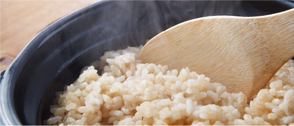 磁性鍋で玄米のおいしい炊き方。玄米食のススメ
